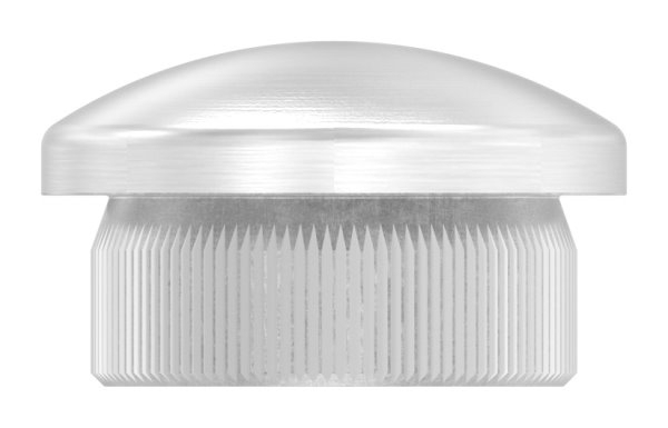 Rohrstopfen fuer Ø 21-3x2-0 mm leicht gewoelbt zum Einschlagen V2A-11-5020.4