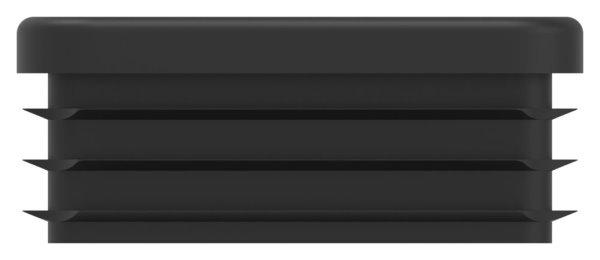 Capuchon en plastique pour tube rectangulaire 80x50mm