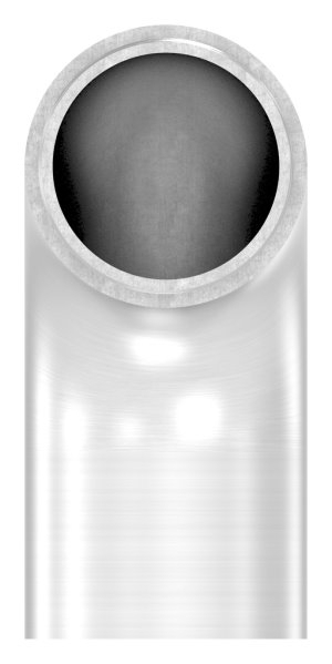 Embout 90° plat, pour tube 42.4 x 2.0mm