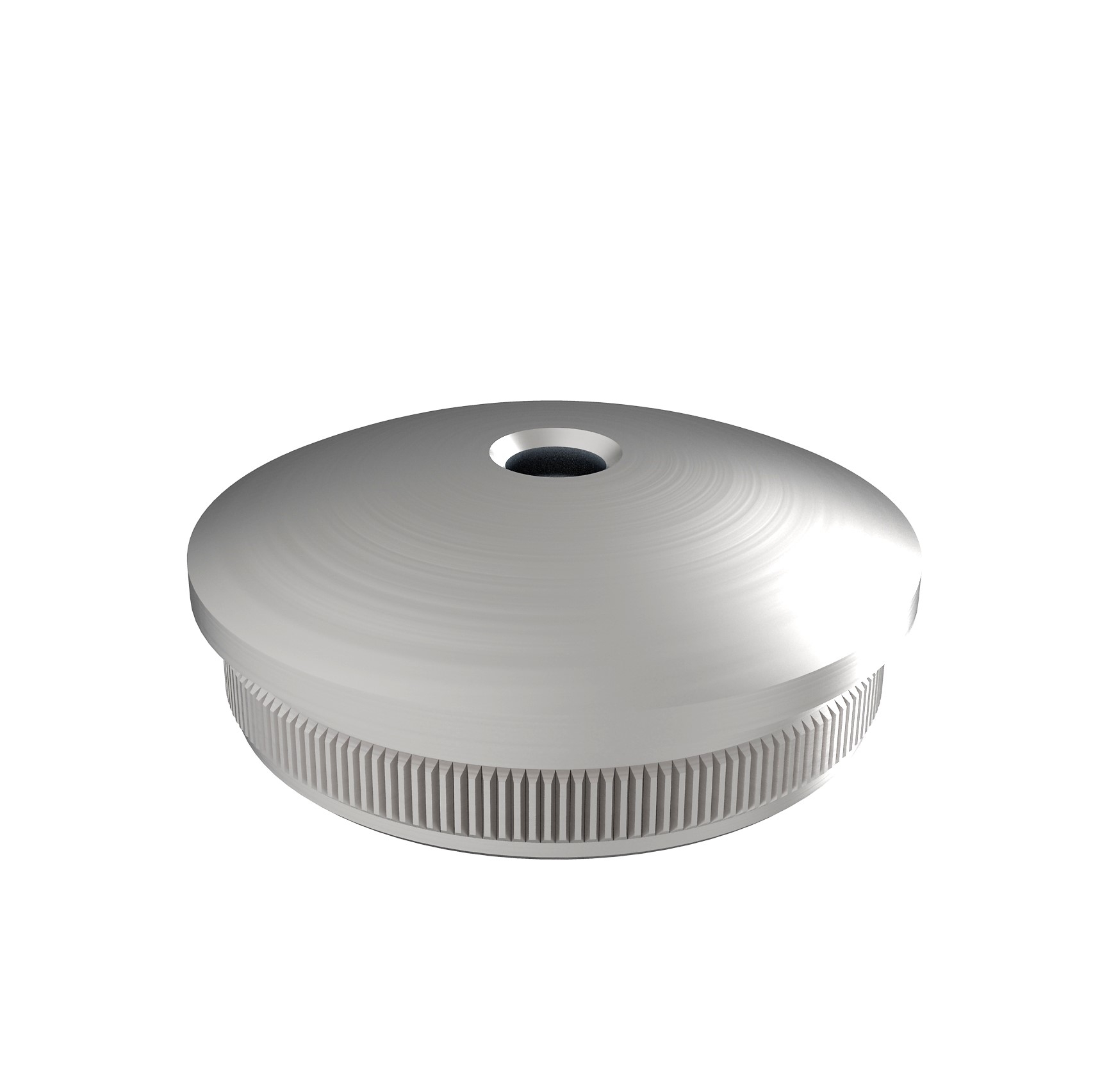 Bouchon | légèrement courbé | avec filetage : M8 | pour tube rond : Ø 42.4x2.0 mm | V2A