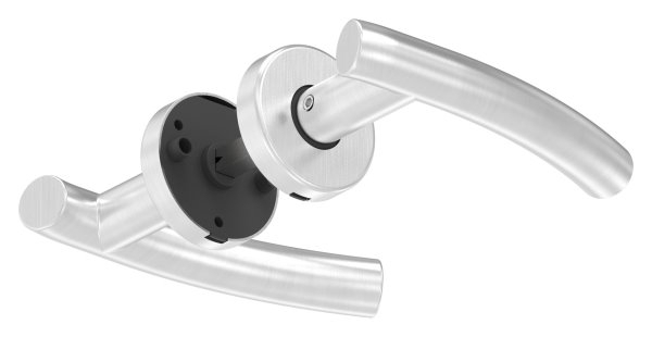 Tuerdrueckerpaar V2A inkl- 8 mm Drueckerstift Modell SICHEL-11-3969.4