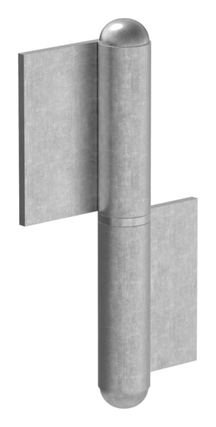 Sangle à souder avec goupille fixe, version droite
