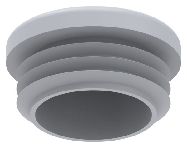 Capuchon en plastique pour tube rond 33.7mm