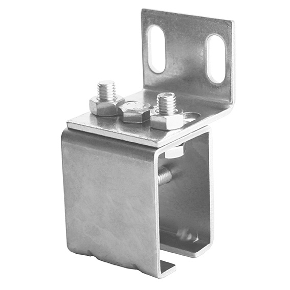 Seitenwandhalter Stahl galvanisch verzinkt fuer Profil 33 x 34 mm-89-11H47B33X34-A.4