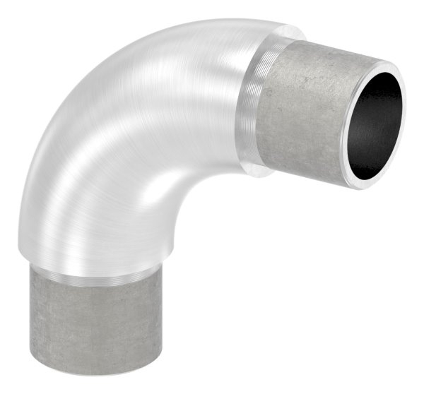 Coude 90° rond, pour tube rond Ø 26.9x2.0 mm V4A