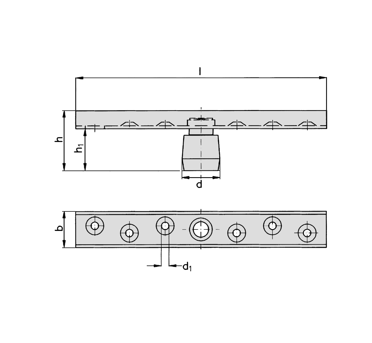 Bodenfuehrungsrolle Schiebetor MEA verzinkt Ø 32 mm 10336301-60-0001.10