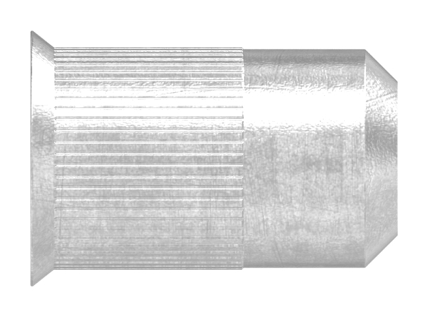 Ecrou pour rivet aveugle, V2A, M4/trou 6mm