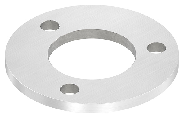 Ankerplatte Masse- 120x8 mm Laengsschliff und Mittelbohrung V2A-11-2275.4