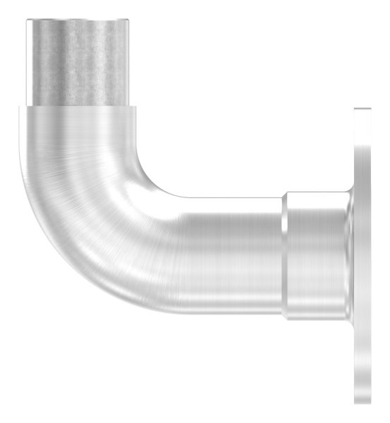 Support mural 90° pour tube 33,7 x 2,0mm