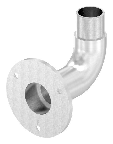 Support mural 90° pour tube 33,7 x 2,0mm