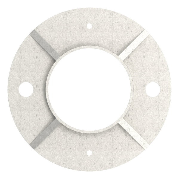 Ankerplatte  Masse- Ø 120x8 mm  Bohrung Ø 60-3 mm V2A- roh-11-3028.4
