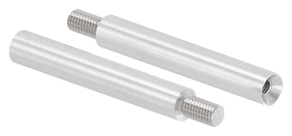 Edelstahl Traegerstift Ø 12 x 75 mm - mit Aussen- - Innengewinde -V4A-11-2167.1