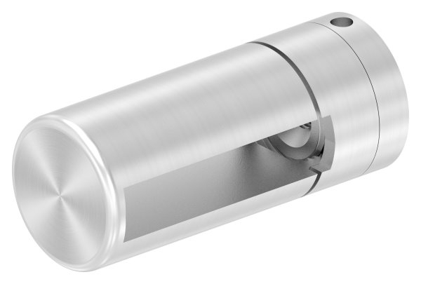 Support de base Brenk pour barres plates 50 x 10mm, ALU