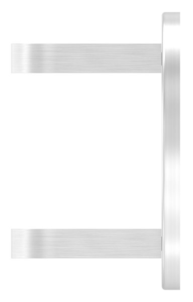 Wandbesfestigung Ø 150 mm  fuer Rundrohr Ø 42-4 mm - V2A-11-3055.4