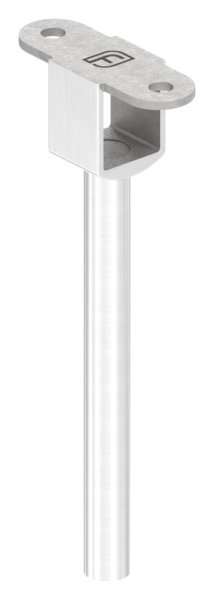 Stift mit Anschlussplatte fuer LED-Handlauf- voll- V2A-88-11LED-NU-01.240