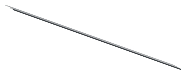 Design-Abdeckung fuer eleganza canopy- L- 1805mm- RAL7016-88-11VDE-AB-1800.7016