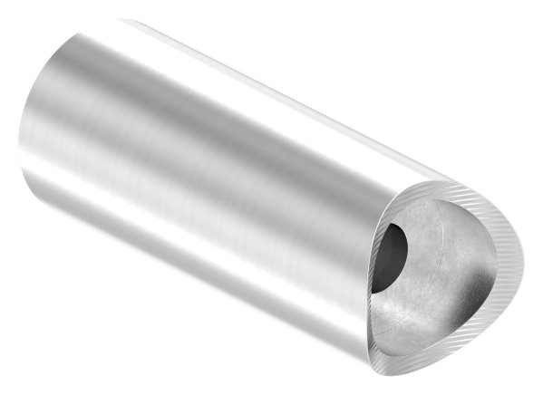 Entretoise de tube V2A pour poignées de poussée pour Ø 33,7 mm