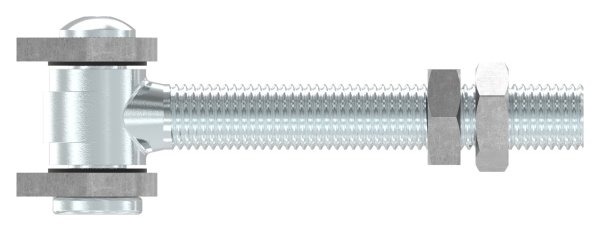 Charnière M22 | réglable | acier (brut) S235JR