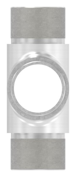 Traverse avec même sortie pour tube rond Ø 33.7x2.0 mm V2A