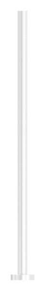 Poteau de garde-corps | pour finition automatique | longueur : 1190 mm | V2A