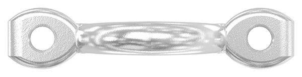 Wandoese - Ø Oese- 8 mm - mit 2 Loechern - V4A-11-2944.1