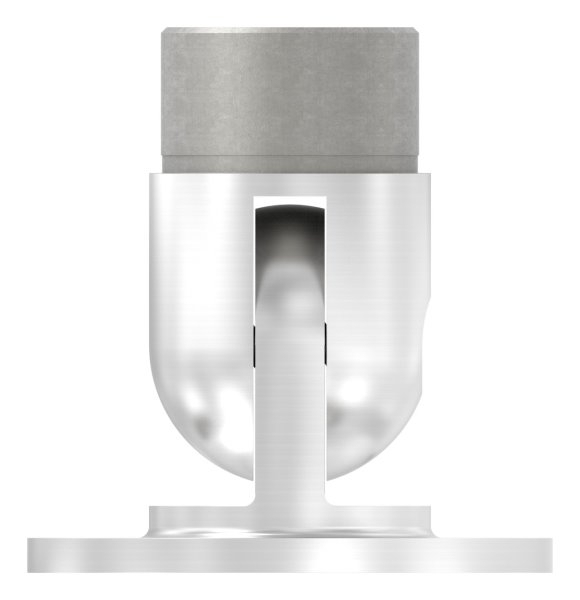 Support mural flexible, pour tube rond Ø 48,3x2,0 mm V2A