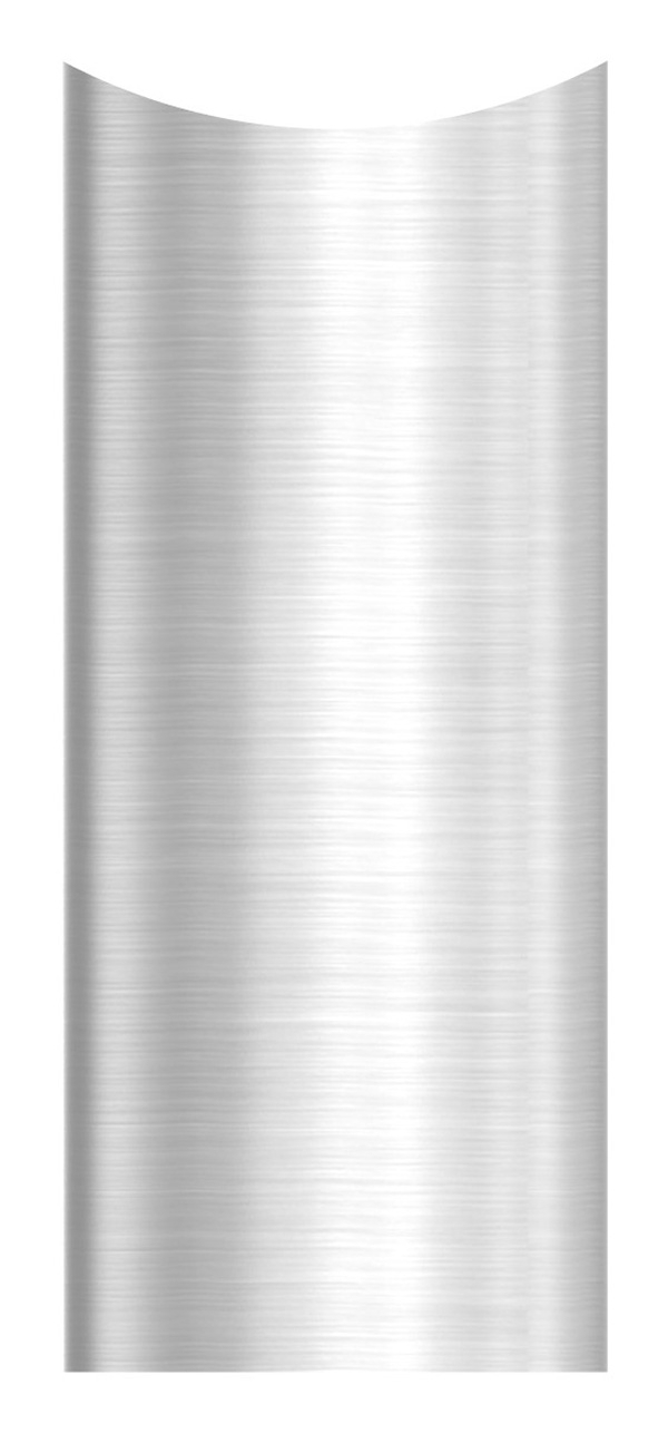Distanzhuelse Edelstahl V2A L = 45 mm fuer Rohr Ø 42-4 mm einseitig ausgefraest-88-1150132.DH45