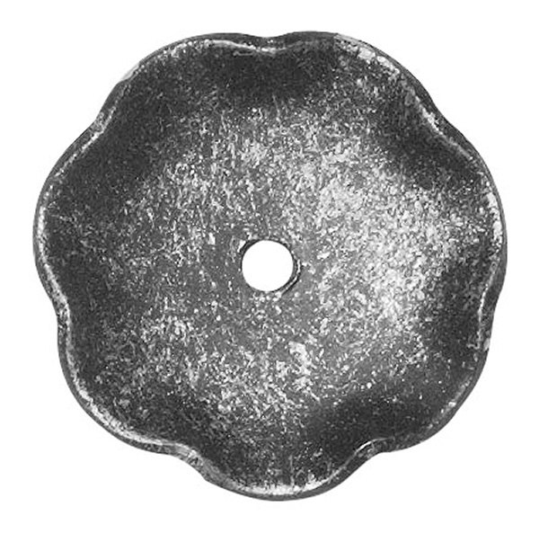 Rosace / Garniture | Ø 50x2 mm | Acier (brut) S235JR