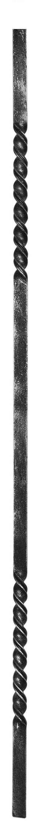 barre intermédiaire | longueur : 900 mm | matériau : 16x8 mm | rainuré | acier S235JR, brut