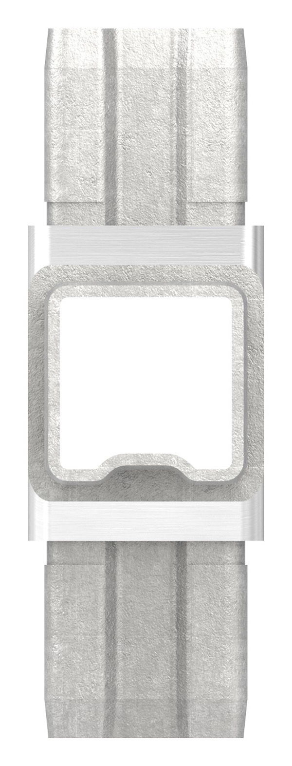 Connecteur pour tube 30x30x2mm, V4A