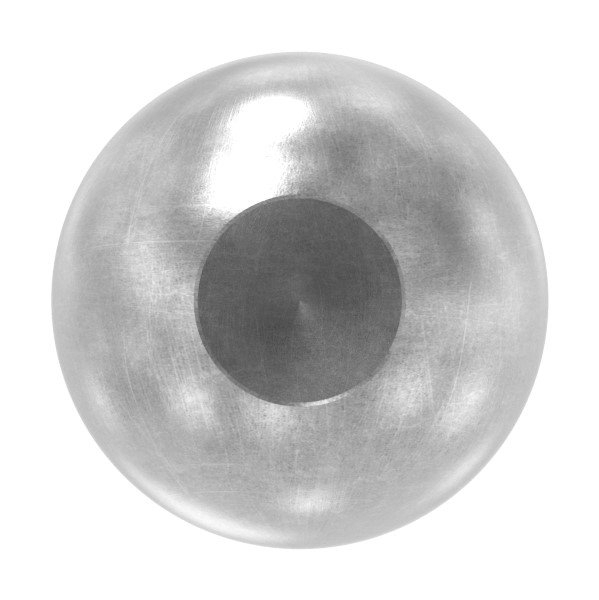 Kugel Ø 30 mm - mit Sackloch 12-2 mm - Stahl S235JR- roh-30-2739.8