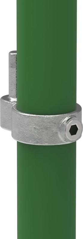 Rohrverbinder Stellringzapfen Ø 42-4 mm -1 1-4- - Temperguss verzinkt - 140C42-140C42