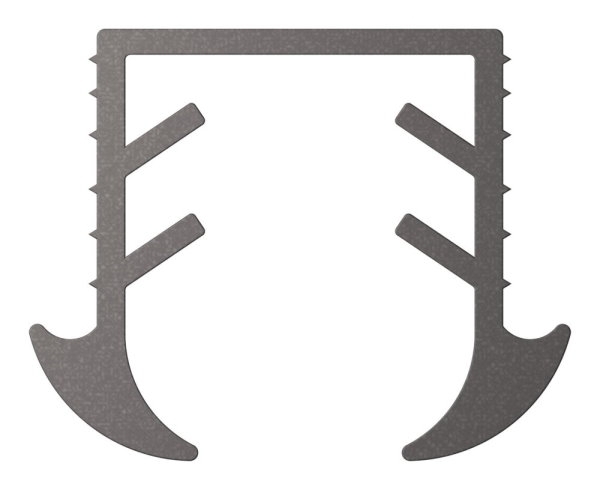 Joint à coin verre 11,52 - 13,52mm, pour rainure 24 x 24mm, longueur 25m, EPDM