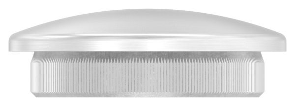 Endkappe Edelstahl V2A fuer Rohr Ø 48-3 mm x 4-0 mm- leicht gewoelbt zum Einschlagen-88-1150311-240.4