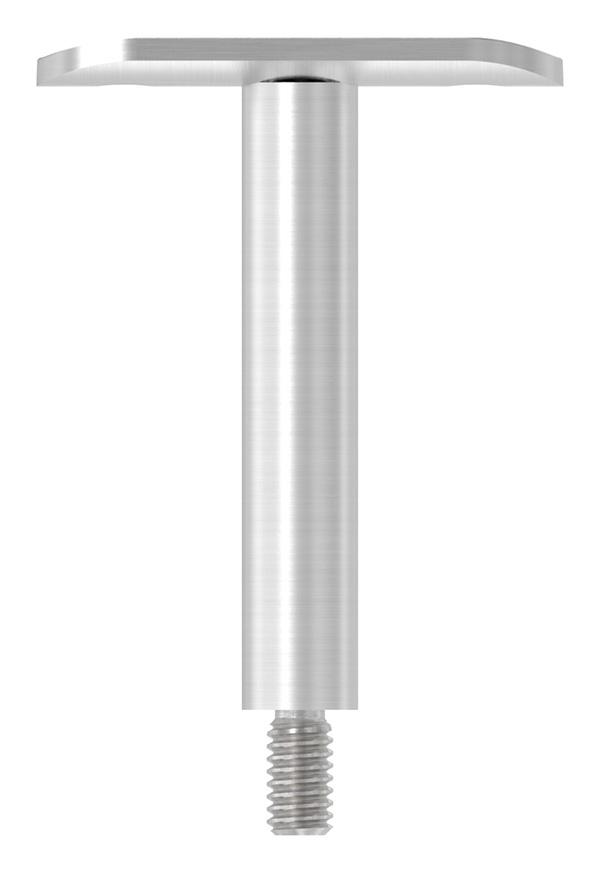Goupille avec plaque de retenue | Raccord : Ø 42.4 mm | V2A