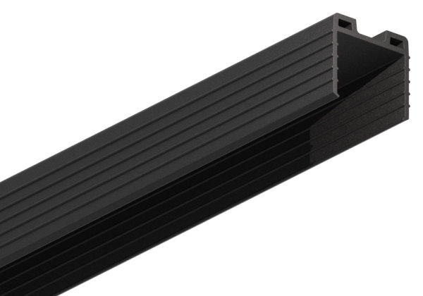 Joint à coin verre 20,76 - 21,52mm, pour rainure 24 x 24mm, longueur 6m, EPDM