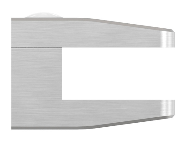 Glasklemme 55x65x37-5 mm AbZ fuer Anschluss flach V2A-10-3200.4ABZ