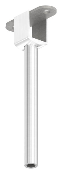 Handlaufbefestigung V2A L 145 mm Ø 12 mm fuer Nut 24x24 mm hohl LED-88-11LED-NU-01-240.KD