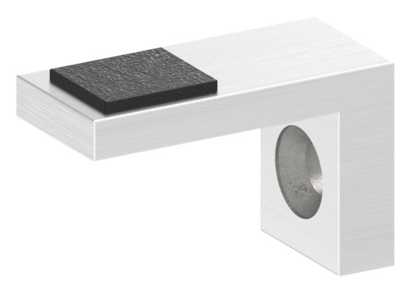 Porte-plaque | plaque de maintien | verrouillage de vitre pour verre plat V4A