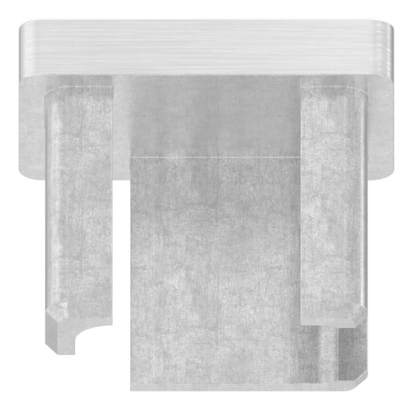 Capuchon d'insertion V4A pour collage pour tube 30x20x2,0 mm