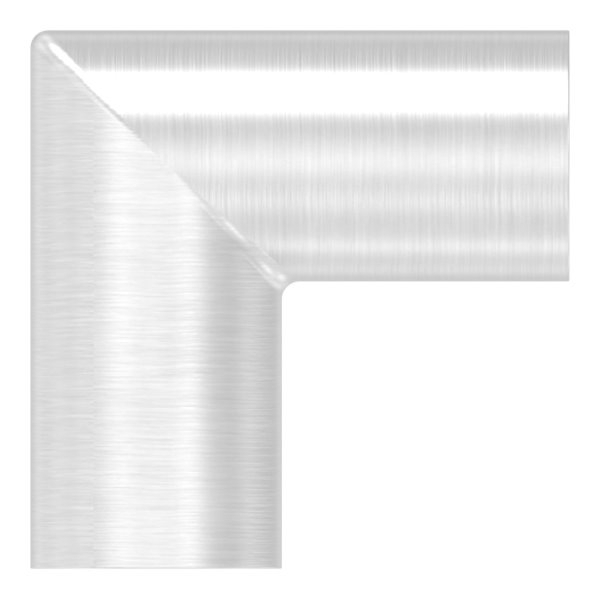 Rundstabverbinder V2A Ø 12 mm 90° Ecke zum Kleben-88-1150499-240.12