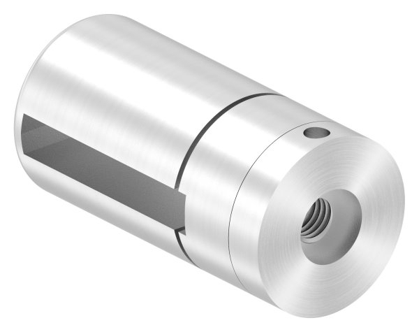 Support de base Brenk pour barres plates 40 x 6mm, ALU