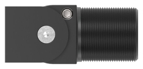 Charnière de portail à fermeture automatique avec butée vissable