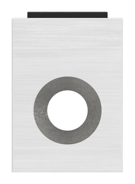 Porte-plaque | plaque de maintien | verrouillage de vitre pour verre plat V4A