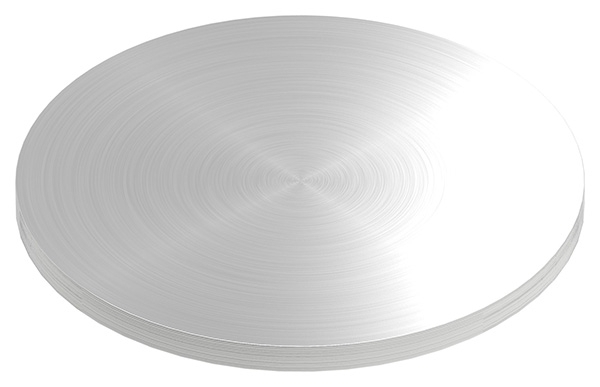 Ebauche circulaire | Dimensions : Ø 150x8 mm | avec meulage circulaire | V2A