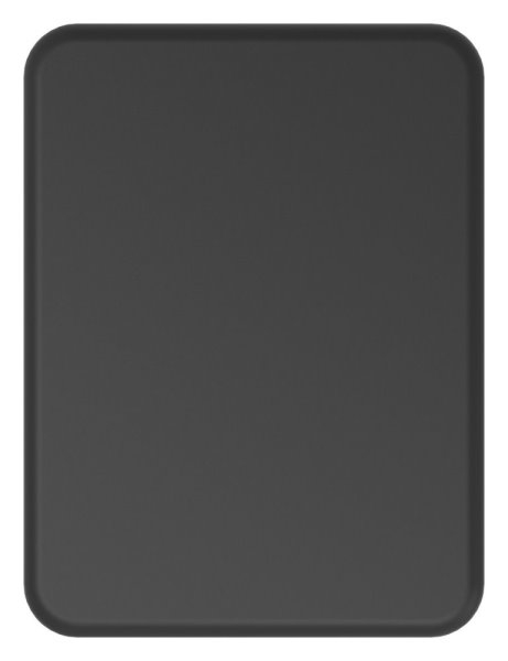 Capuchon en plastique pour tube rectangulaire 80x60mm