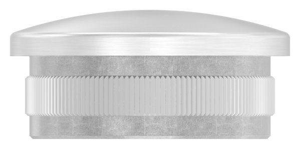 Rohrstopfen fuer Ø 42-4x1-8 mm leicht gewoelbt zum Einschlagen V2A-11-5213.4