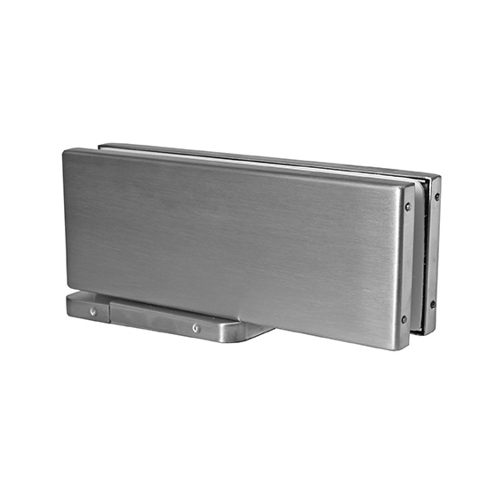 Bodentuerschliesser Glastuer Edelstahl V2A 8-12mm 100kg Feststellung-89-11GS304ZP804SC-A.4