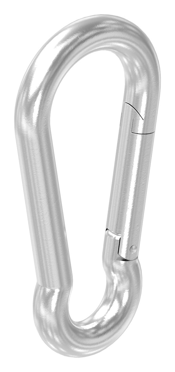 Karabinerhaken - Masse- 50x5 mm - 82x8 mm - V4A-11.2945