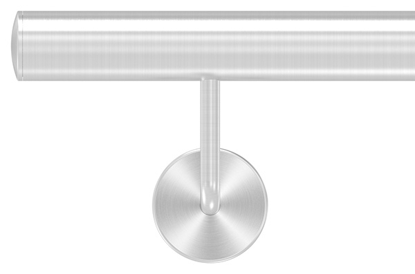 Handlauf - montagefertig - Laenge- 1000 mm - Rundrohr- Ø 42-4 mm - V2A-12-0100.4